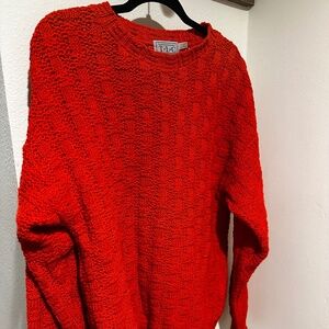T.L.C. by Lambert vintage cotton sweater, size L